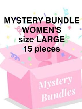 📣ANY 3 @ $33 - $6.99 ship📣 MYSTERY BUNDLE
size LARGE - 15 Pieces